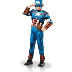 Déguisement Captain America - Taille S 3-4 ans^Rubies Hot