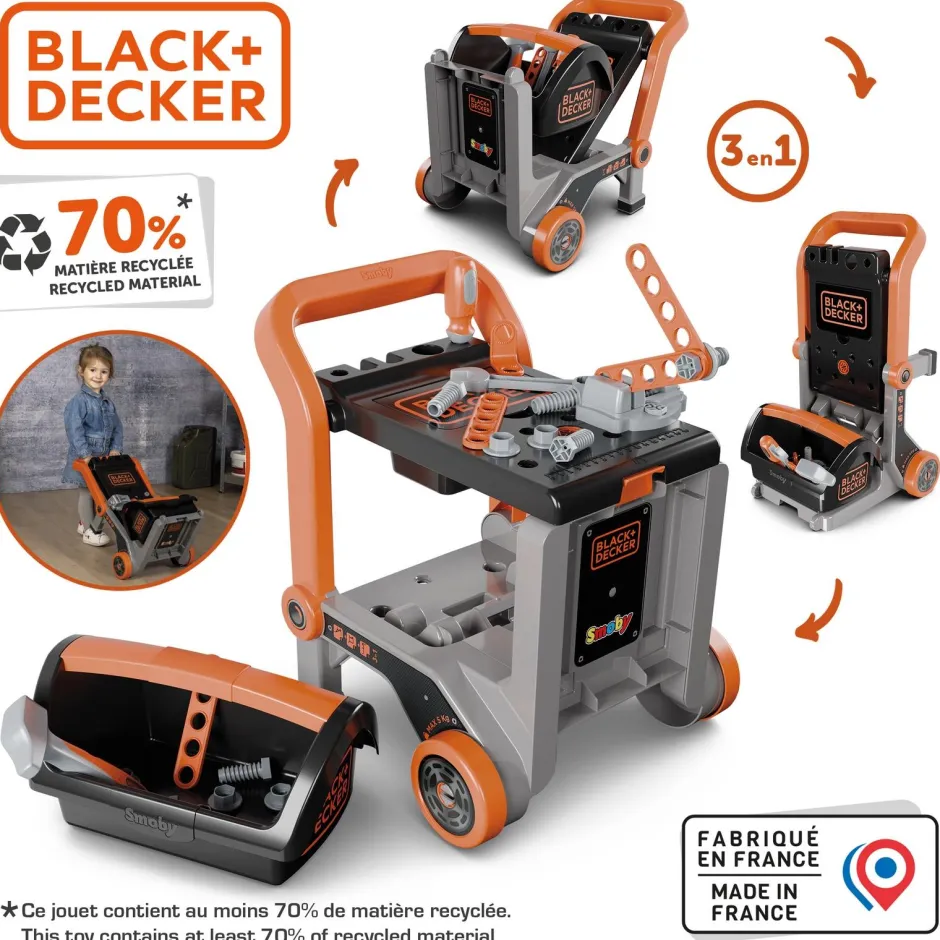 Diable Bricolo Black & Decker^Smoby Best