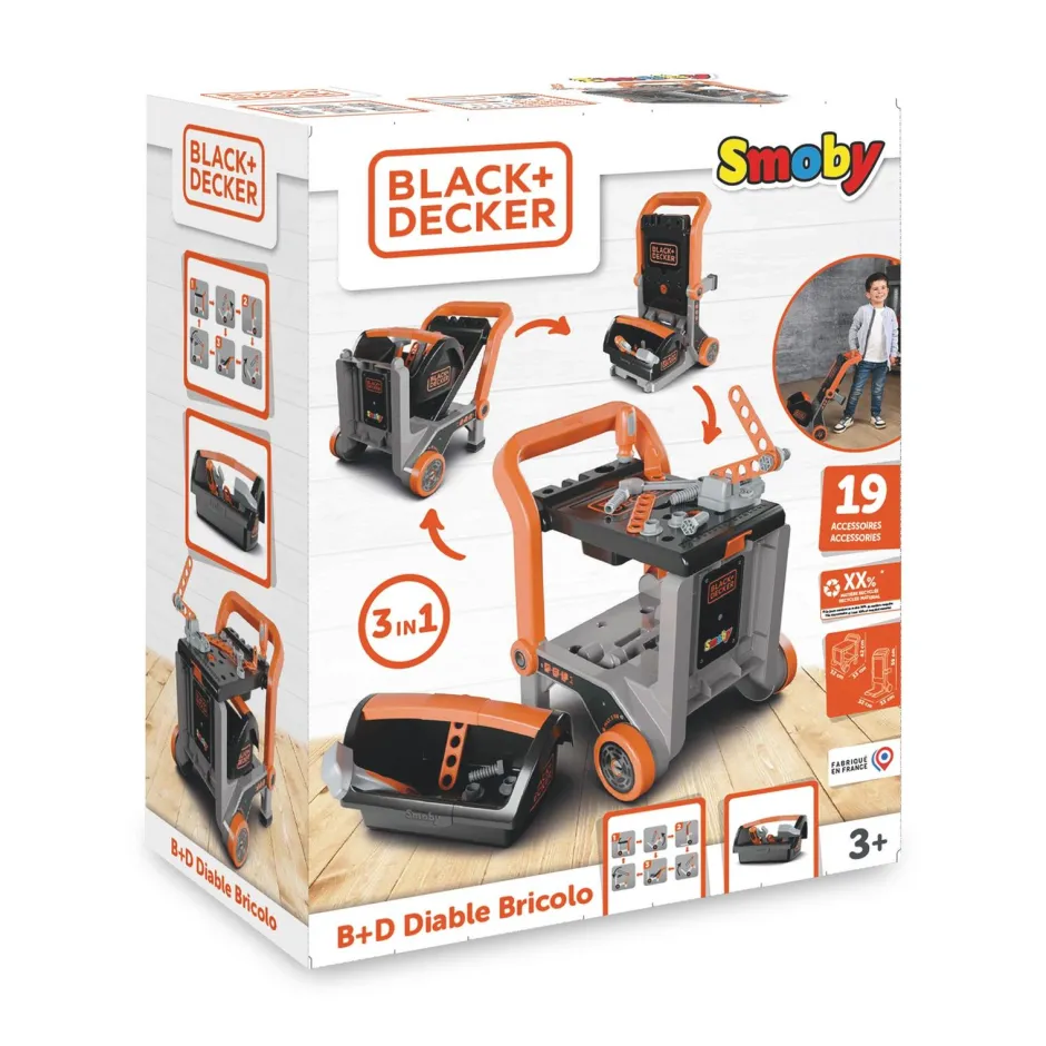Diable Bricolo Black & Decker^Smoby Best