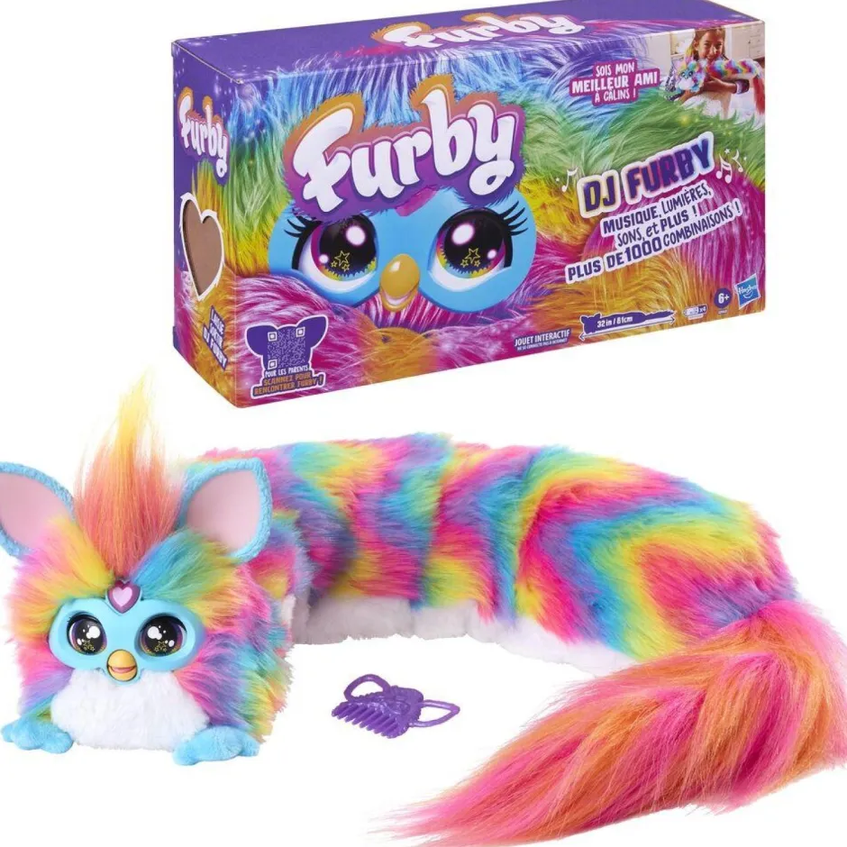 DJ Rainbow Furby - DJ Furby^Hasbro Online