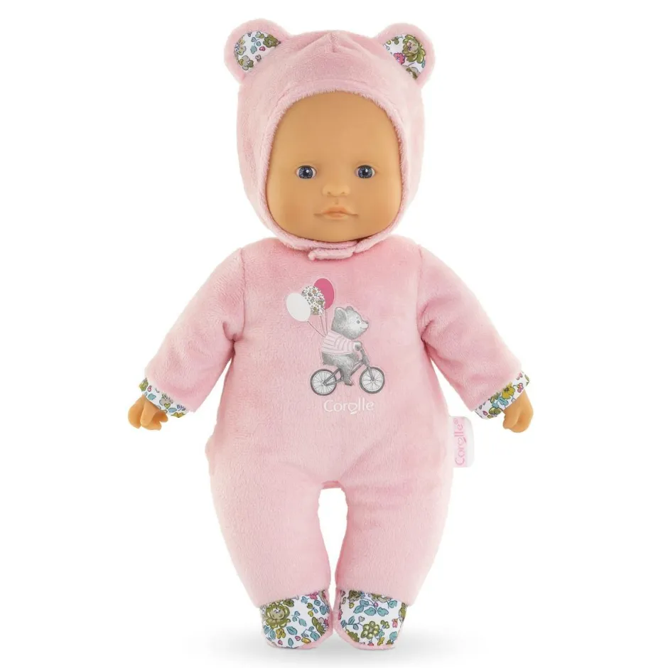 Doudou Pti' coeur ours rose - Mon doudou^Corolle New