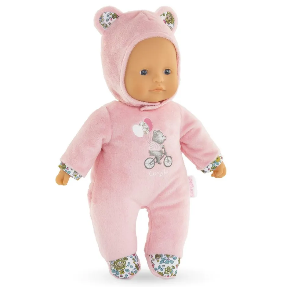 Doudou Pti' coeur ours rose - Mon doudou^Corolle New