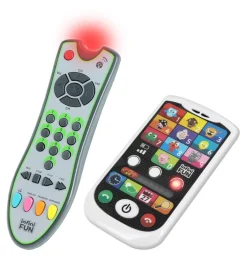 Duo High Tech : Téléphone et Télécommande - Infini fun^Varta Best
