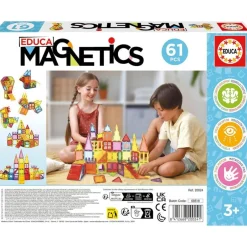 Educa magnetics 61 pièces - Construction puzzle en 3D^Educa Borras New