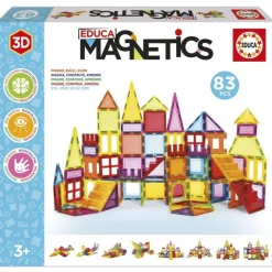 Educa magnetics 83 pièces - Construction en 3D^Educa Borras Best