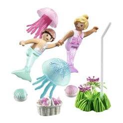 Enfants sirènes méduses et coquillages Princess Magic 71504^Playmobil New
