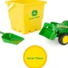 Ensemble Bac À Sable John Deere Avec Seau Et Camion-benne^ Outlet