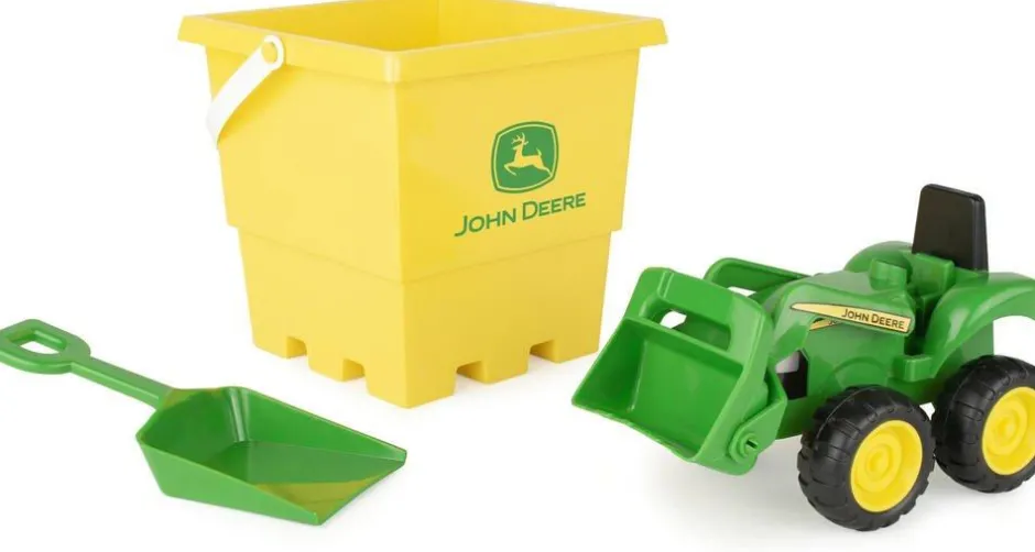 Ensemble Bac À Sable John Deere Avec Seau Et Camion-benne^ Outlet
