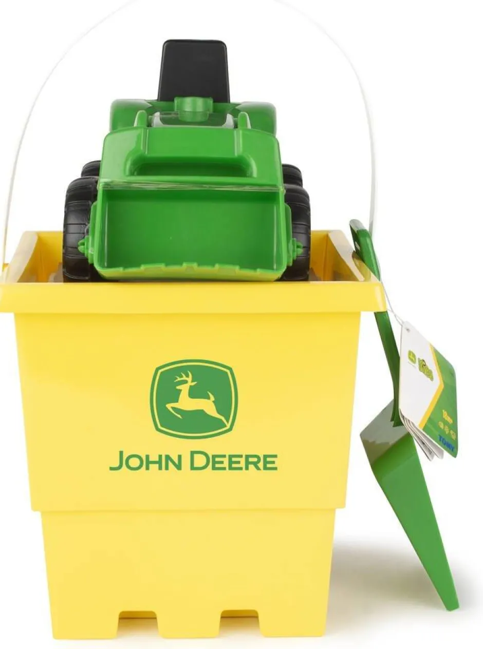 Ensemble Bac À Sable John Deere Avec Seau Et Camion-benne^ Outlet
