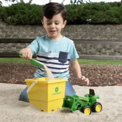 Ensemble Bac À Sable John Deere Avec Seau Et Camion-benne^ Outlet