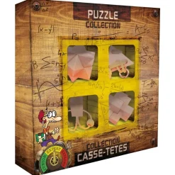 Ensemble De 4 Casse-têtes En Bois^Gigamic New