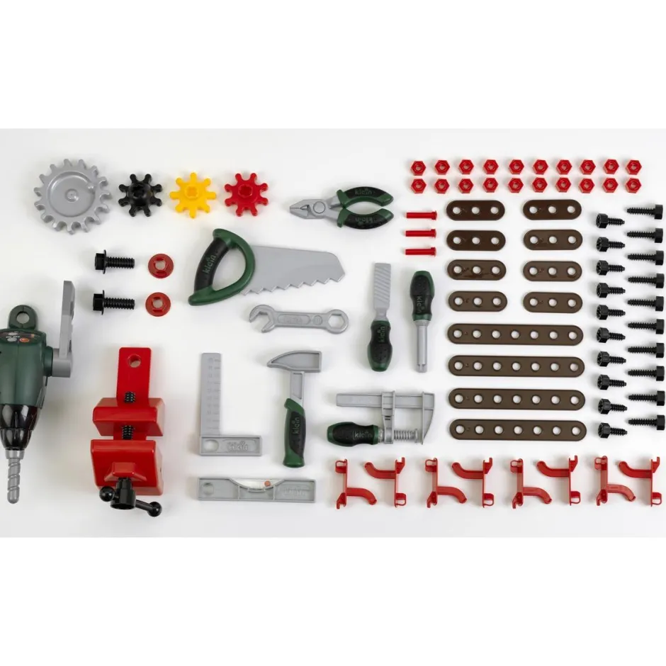 Etabli atelier Bosch 77 accessoires et perceuse à colonne^Klein Best