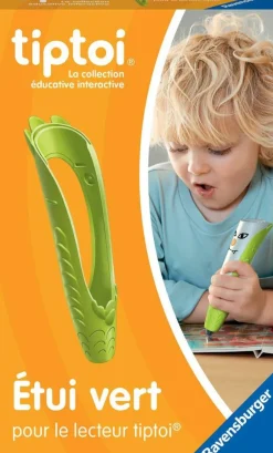 Etui vert pour stylo interactif Tip Toi^Ravensburger New