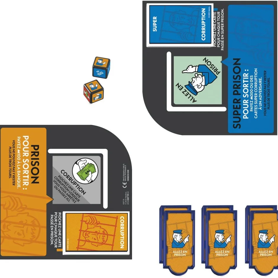 Extension Monopoly Allez en prison^Hasbro Gaming Clearance