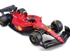 Ferrari 2022 Formule 1 Au 1/18 Avec Casque^Bburago Clearance