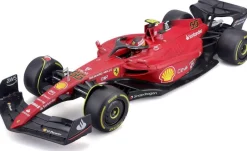 Ferrari 2022 Formule 1 Au 1/18 Avec Casque^Bburago Clearance