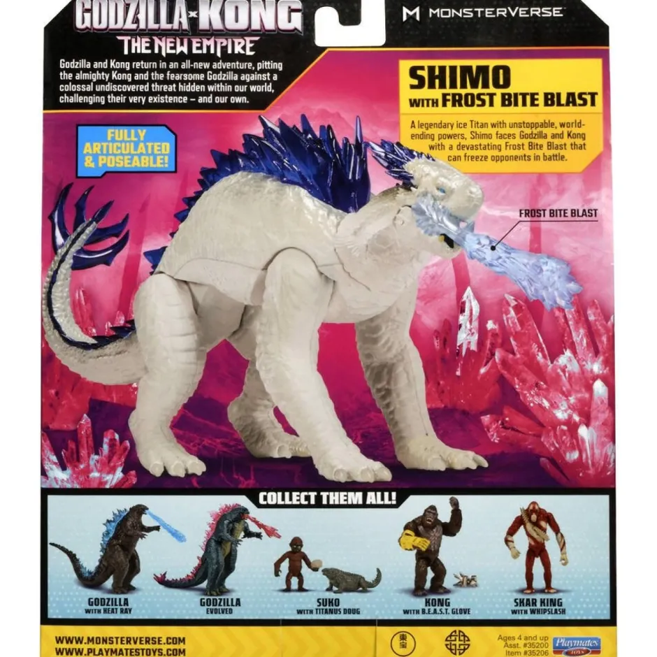 Figurine articulée Shimo 15 cm - Godzilla X Kong 2^Giochi Preziosi New