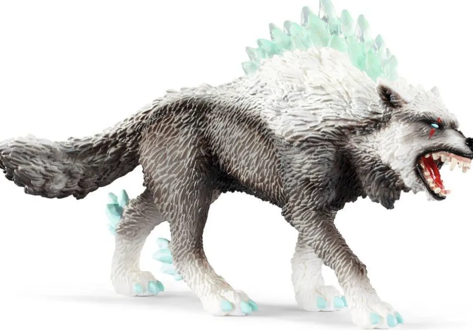Figurine Eldrador - Loup Des Neiges, Invisible Dans La Neige, Solitaire Endurant^Schleich Best