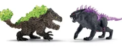 Figurine Eldrador - Lynx des ténèbres vs Broyeur de pIerre^Schleich Clearance