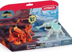 Figurine Eldrador - Pieuvre de lave vs insecte de glace^Schleich Hot