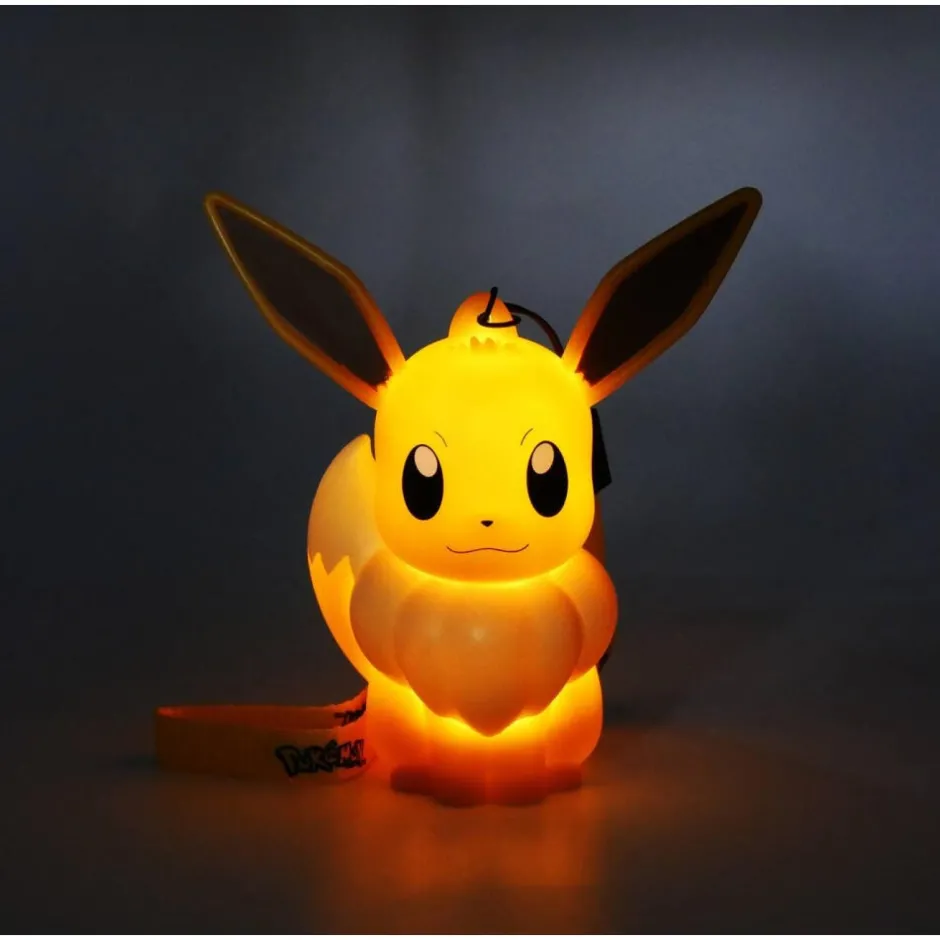 Figurine lumineuse Evoli avec dragonne - Pokemon^Teknofun Hot