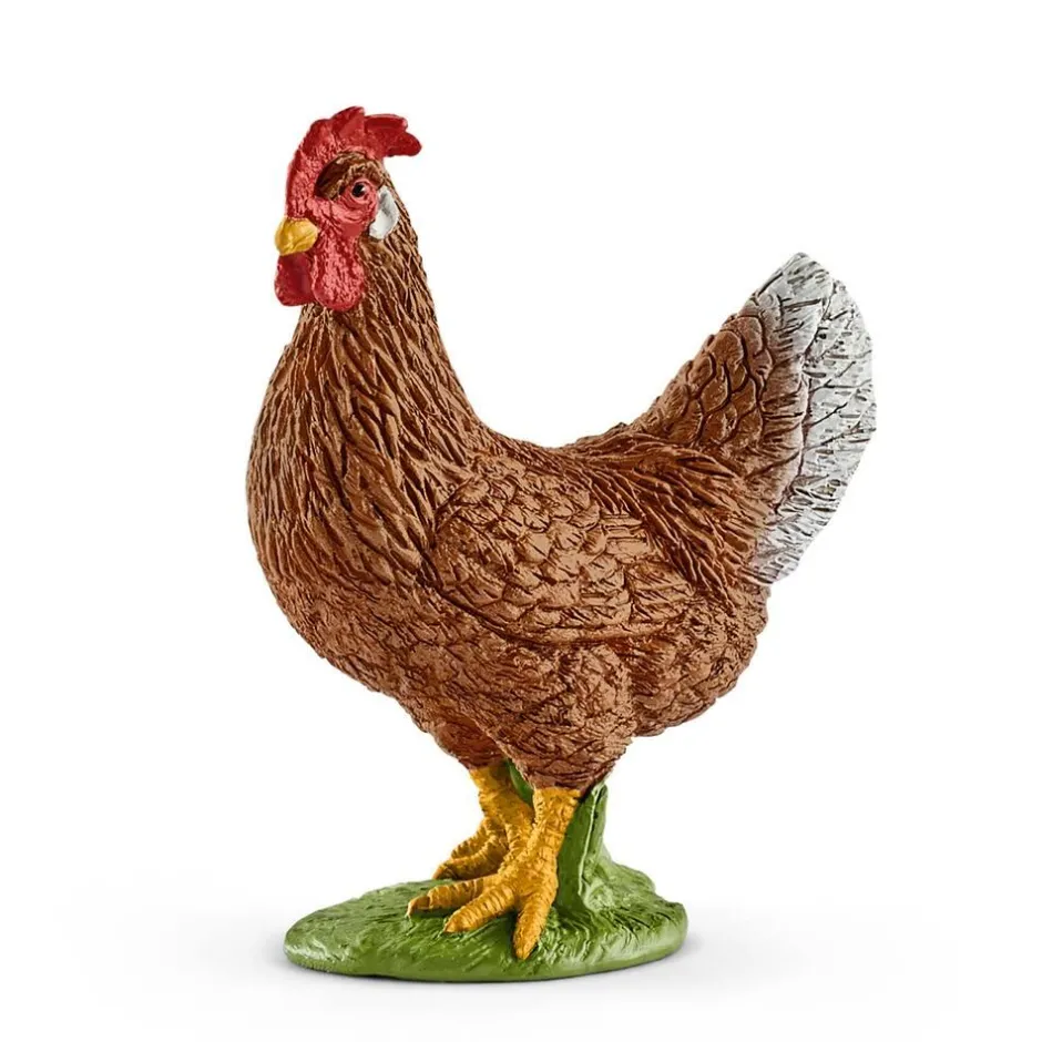 Figurine Poule Peinte À La Main Avec Détails^Schleich Best