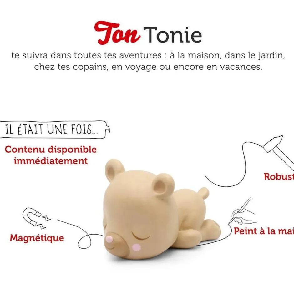 Figurine Tonie La promenade de doudou nounours - Les copains du dodo^tonies New