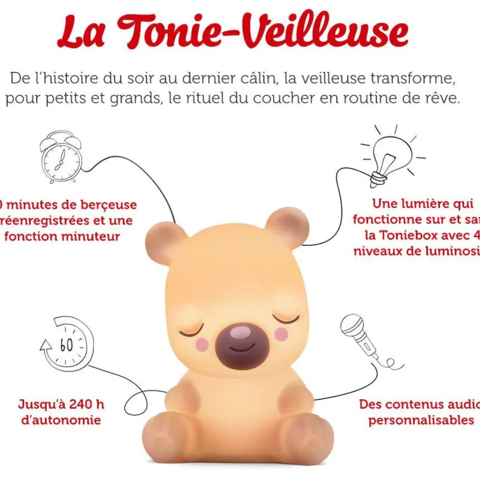Figurine - Veilleuse doudou nounours^tonies Outlet