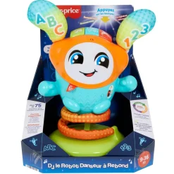 Fisher Price DJ robot danseur à rebond^Varta Clearance