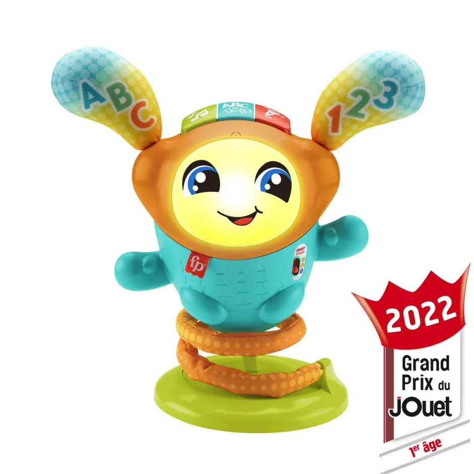 Fisher Price DJ robot danseur à rebond^Varta Clearance