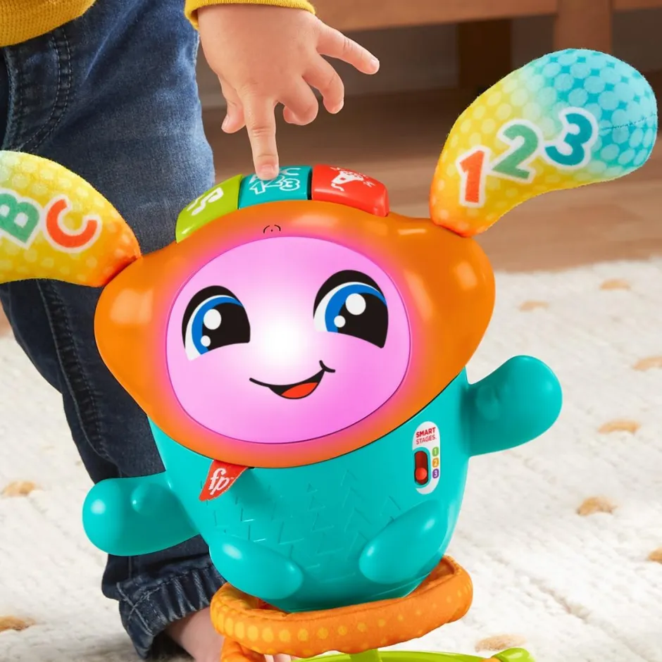 Fisher Price DJ robot danseur à rebond^Varta Clearance