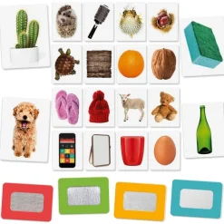 Flashcards tactile Montessori^Headu
