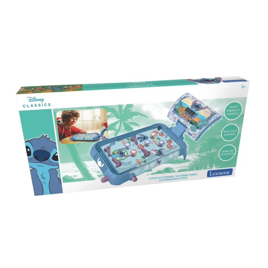 Flipper électronique Stitch avec effets lumineux^Lexibook New