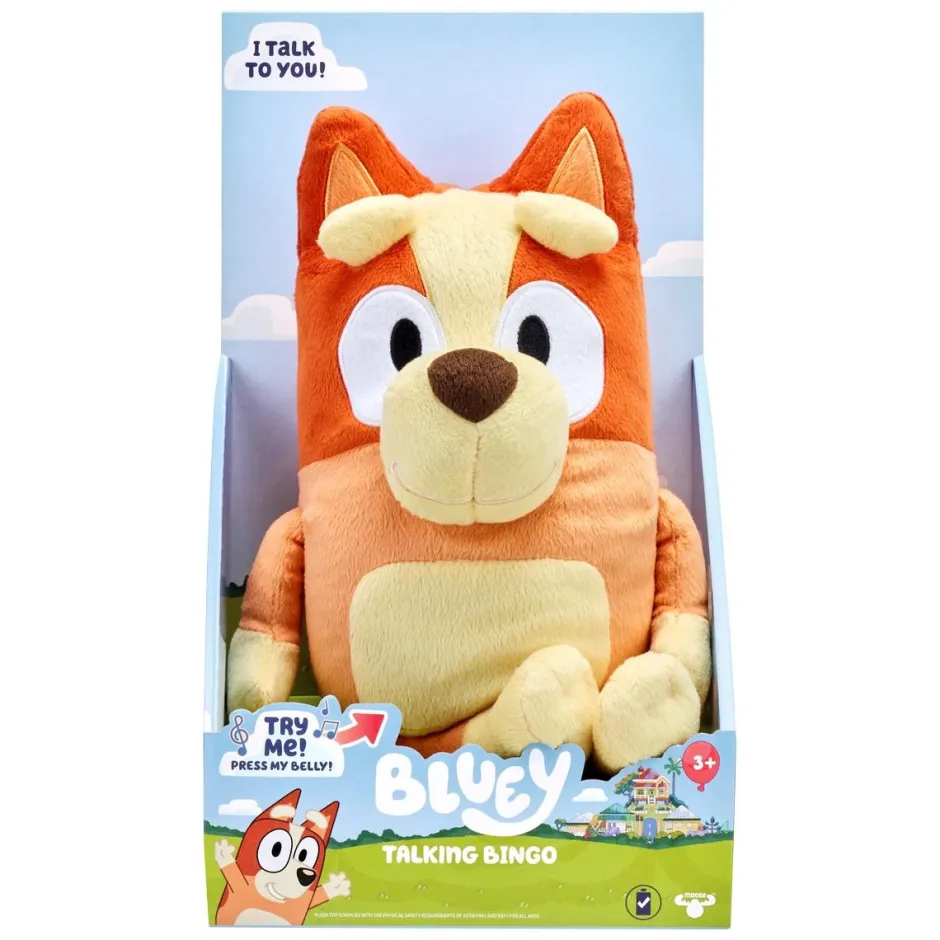 Grande Peluche Bingo parlante 31 cm Bluey^Moose Online