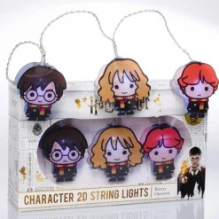 Guirlande Lumineuse Harry Potter Personnages 2d Leds 2.5 Mètres À Piles^ Hot