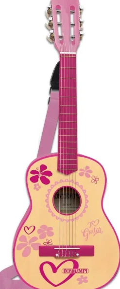 Guitare En Bois Avec Bandoulière Pour Jeunes Filles^Bontempi Clearance