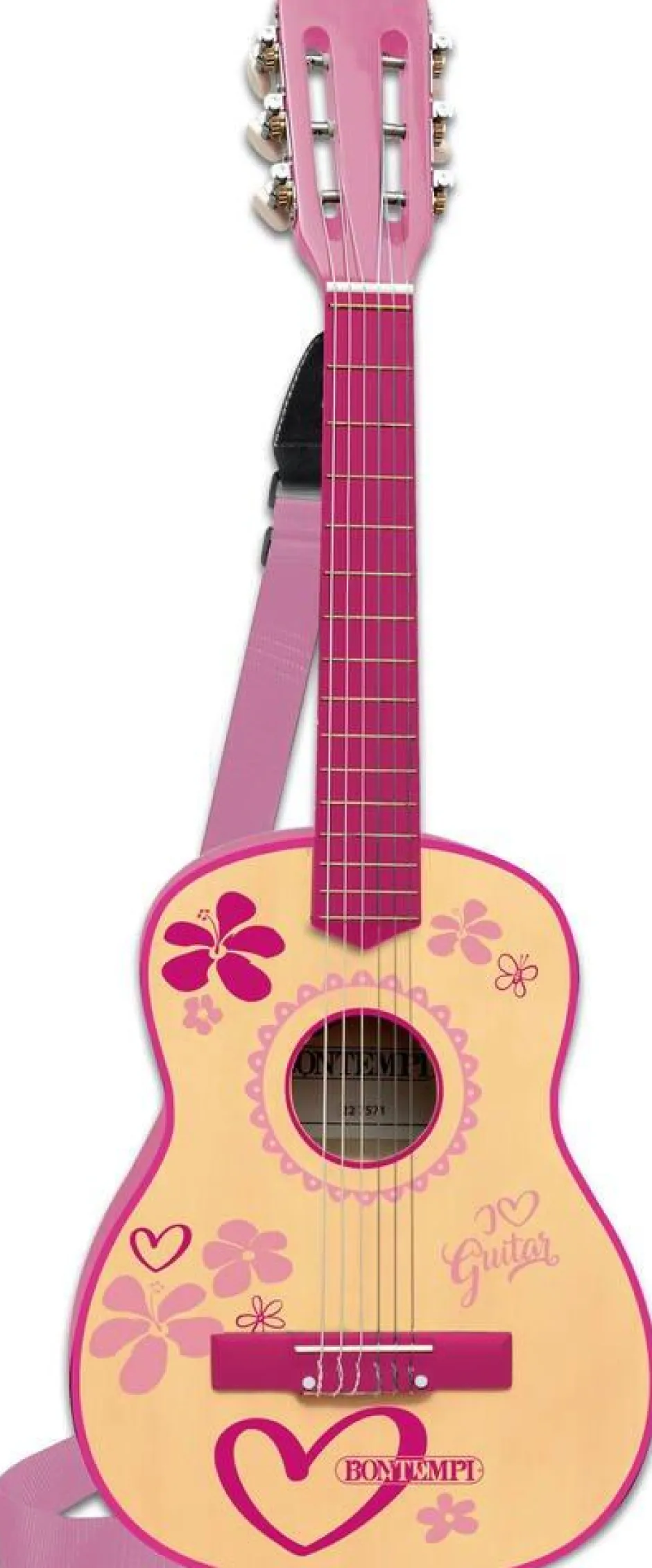 Guitare En Bois Avec Bandoulière Pour Jeunes Filles^Bontempi Clearance