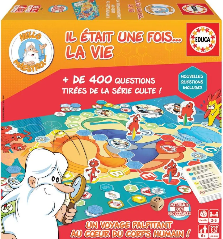Hello Maestro - Il Était Une Fois La Vie, Le Jeu Éducatif^Educa Borras