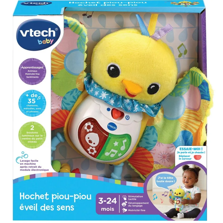 Hochet piou-piou éveil des sens^Varta Clearance