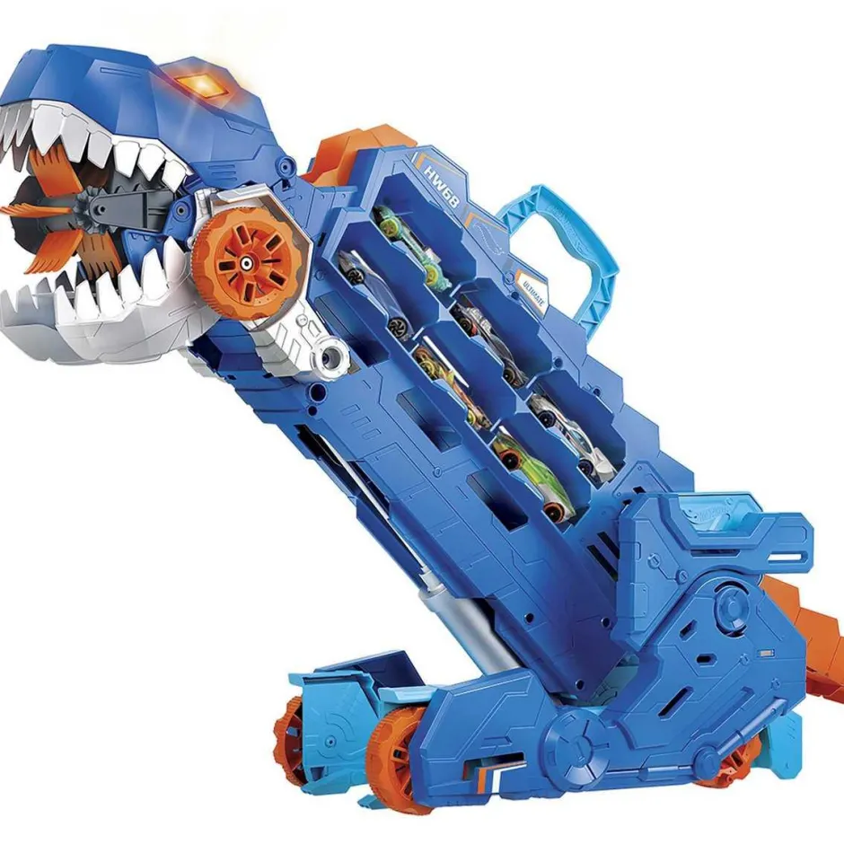 Hot wheels - Mega transporteur Dino^Varta Hot
