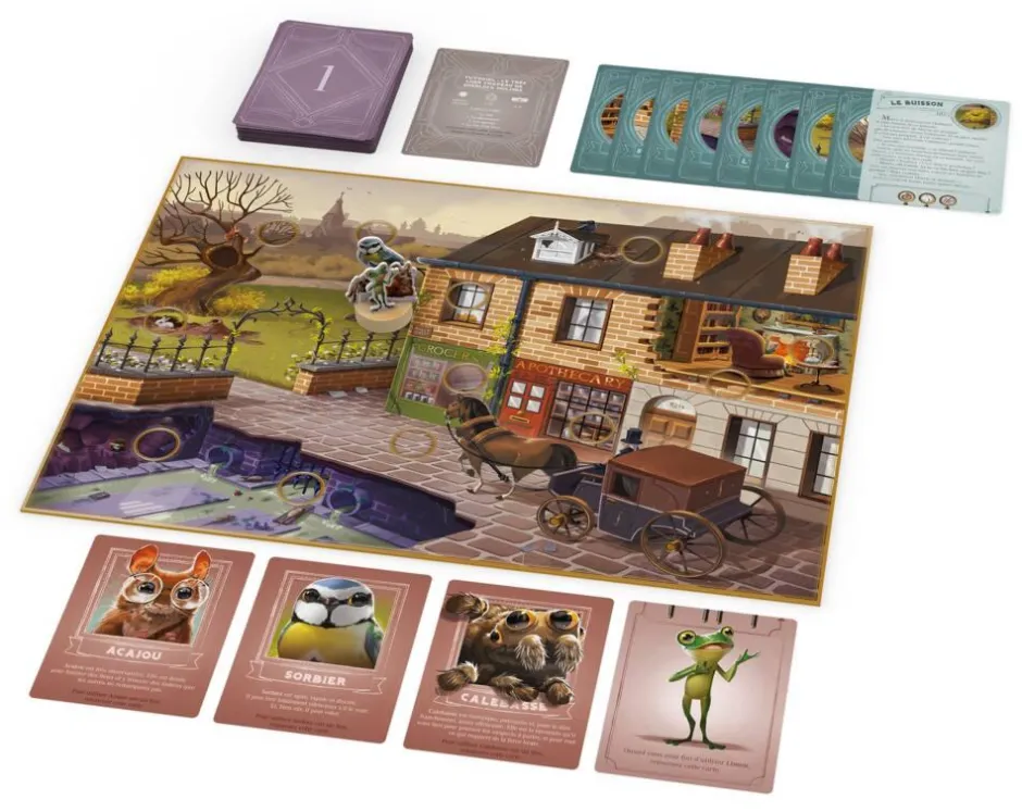 - Les Animaux De Bakerstreet, Jeu De Société, Référence 701^Iello Discount