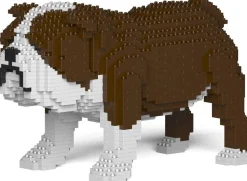 Jecka - Blocs De Construction, Chien Bulldog Anglais Marron^Jekca Online
