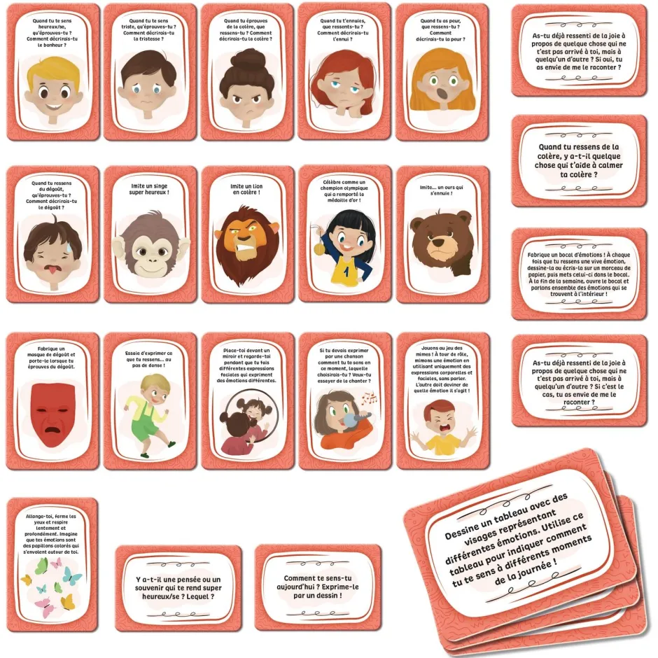 Jeu de cartes Faire face à ses émotions - Life Skills^Lisciani Giochi Online