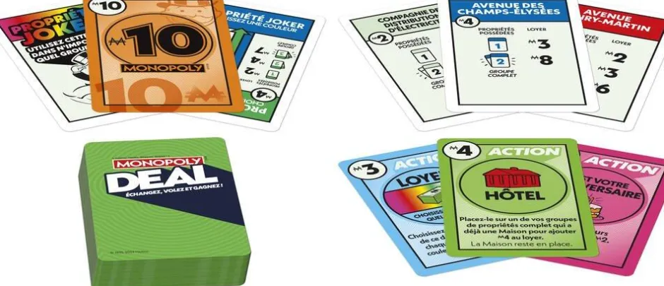 Jeu de cartes Monopoly deal^Hasbro Gaming Clearance
