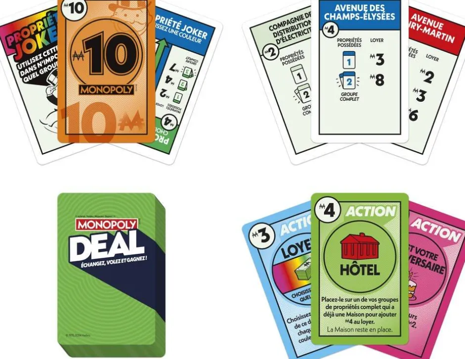 Jeu de cartes Monopoly deal^Hasbro Gaming Clearance
