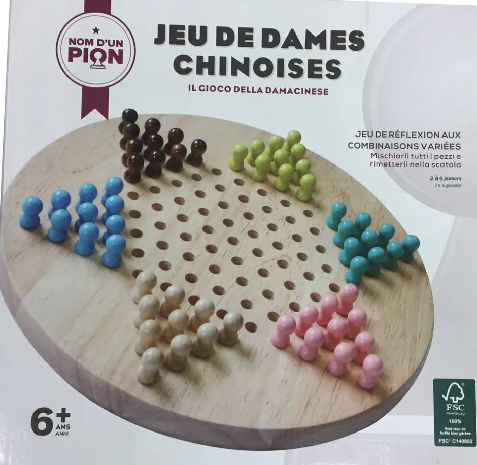 Jeu De Dames Chinoises -^Nom d'un pion Sale