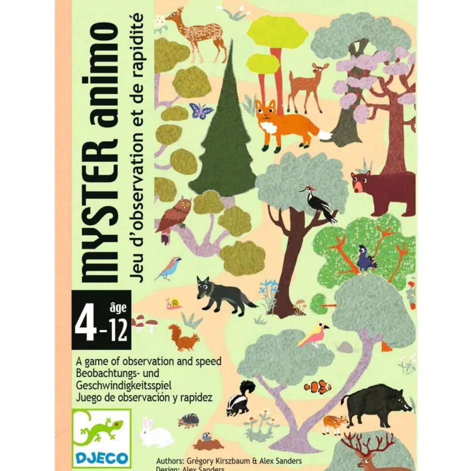 Jeu observation et rapidité - Myster Animo -^Djeco New