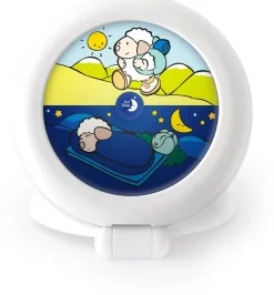 Kid Sleep Globetrotter - Réveil Éducatif Nomade Lumineux En Blanc^Pabobo Online