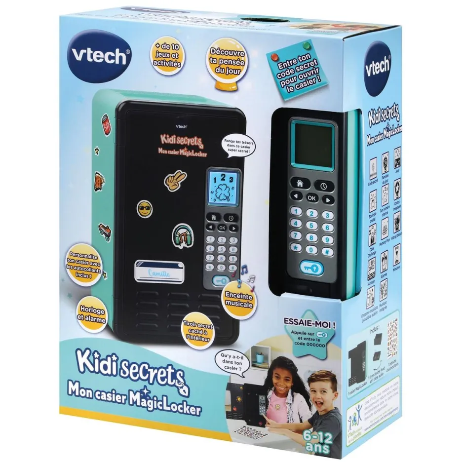 Kidisecrets - mon casier magiclocker bleu^Varta Best