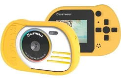 - Appareil Photo Étanche 8mp Avec Mémoire 16gb - Jaune^KIDYWOLF Hot